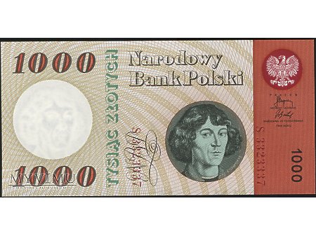 1000 zł 1965 r.