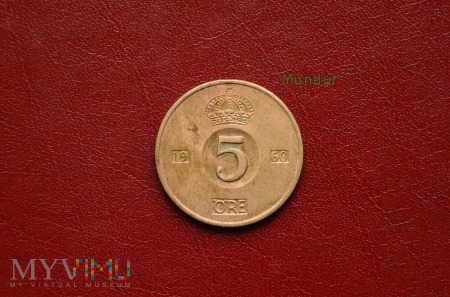 Moneta: 5 öre (1960-71)