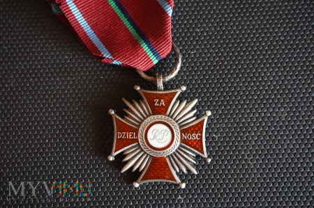 Krzyż Zasługi - Za Dzielność - Mennica Państwowa