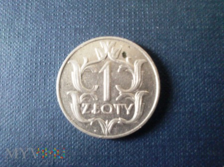 Jeden Złoty - Polska 1929 r