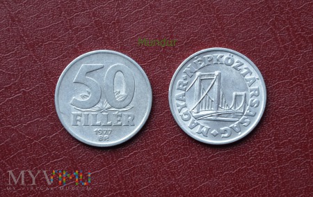 Duże zdjęcie Moneta węgierska: 50 filler