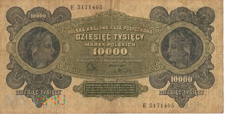 POLSKA 10000 MAREK POLSKICH 1922