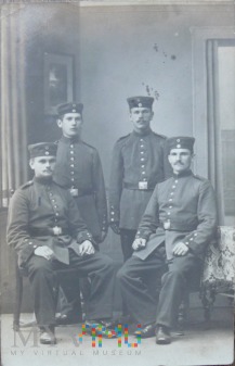 Duże zdjęcie Zdjęcie grupa żołnierzy pruskich