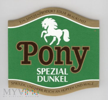 Pony Spezial Dunkel