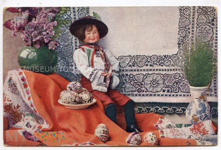 Duże zdjęcie Wesołych Świąt Wielkanocnych 1917