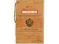 Książeczka wkładowa - urząd pocztowych kas, 1884