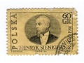 1966 Henryk Sienkiewicz Polska Znaczek