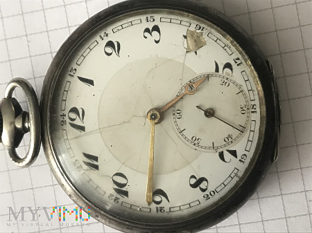 Duże zdjęcie Zegarek kieszonkowy Junghans Borsig nagrodowy