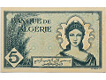 Algieria - 5 franków, 1942r.