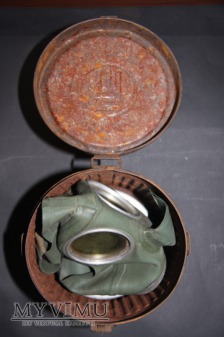 Puszka na maskę Luftschutz (Cywilna)