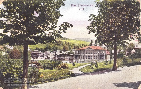 Pocztówka Bad Liebwerda (Łaźnie Libwerda)