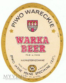 warka beer