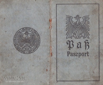 Paszport-Nowodziele 1916.