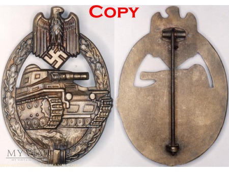 Pancerna Odznaka Szturmowa, Panzerkampfabzeichen