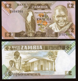 Zambia - P 24c - 2 Kwacha - 1988