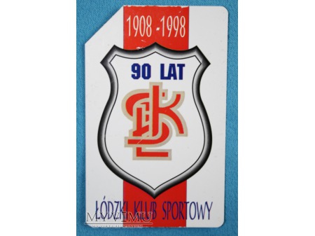 Duże zdjęcie Łódzki Klub Sportowy 1908-1998