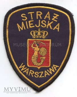 Naszywka - Straż Miejska Warszawa