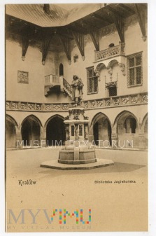 Kraków Uniwersytet Biblioteka Collegium Maius 1920