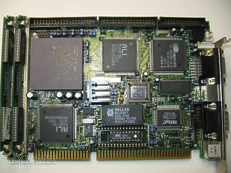 Duże zdjęcie Karta z kompletnym komputerem PC SSC-5X86HVGA