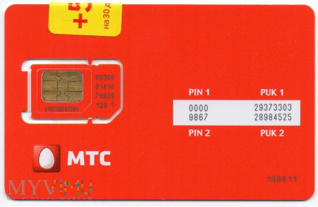 Karta SIM - MTC