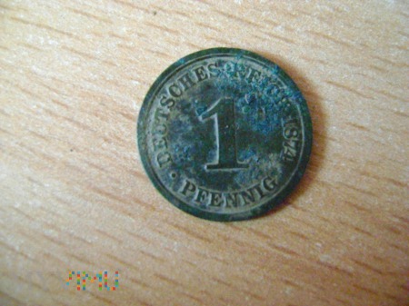 1 pfennig 1874
