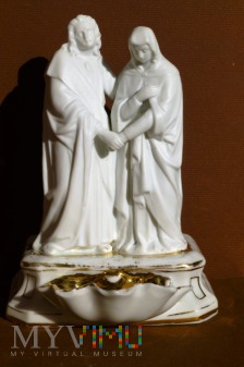 Duże zdjęcie Kropielnica Maryja i Św Jan pod Krzyżem