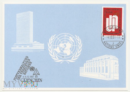 55-Nations Unies-Postkarte.4.12.1981